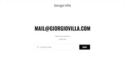 Desktop Screenshot of giorgiovilla.com